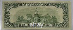 1950 E 100 $ Étoile Cent Dollars Note Aunc