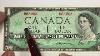 1954 1967 Canada Qeii 1 Bills D'un Dollar