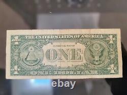 1957 B Argent Star Note Un Dollar Bleu Sceau Star Note Certificat D'argent