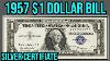 1957 Certificat D'argent 1 Dollar Bill Bleu Sceau Guide Complet Combien Vaut-il Et Pourquoi