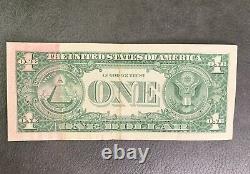 1957 Note De Star Un Dollar Bleu Note De Sceau Certificat D'argent Vieux Bill Us $1 Argent