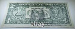 1969 Offset Printing Transfer Error $1 One Dollar Federal Reserve Currency Note (en)
