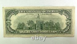 1974 100 $ Facture San Francisco L 100 $ Réserve Fédérale Note