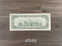 1981 A $100 Un Cent Dollars Bill Réserve Fédérale Note B New York