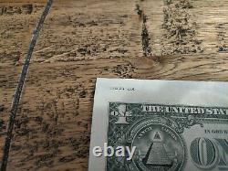1981 Série $1 Un Dollar Bill Us Feuille De Devises 32 Notes Non Découpées Non Circulées #3