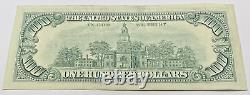1981 Un billet de 100 $ de la série A : une monnaie vintage de cent dollars.