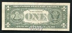 1981-a $1 Un Dollar Frn Réserve Fédérale Note Erreur De Changement D'impression
