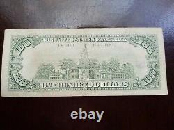 1985 100 $ Cent Dollars Bill Federal Reserve Note Bank Of New York