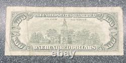 1985 (g) 100 $ Un Cent Dollars Bill Federal Reserve Note Chicago Vintage Old