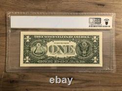 1988a Chicago 1$ Un Dollar Note Web-pcgs Graded Gem Unc 66ppq