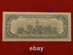 1990 100 $ Un Cent Dollars Bill Fancy Numéro De Série Note Bancaire (95,9%)