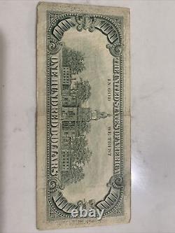 1990 Cent Dollars Bill Federal Reserve Note Richmond Virginia Vintage Old