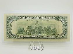 1990 Cent Mille Dollars De Billets Série De Notes De Réserve Fédérale Strike Supplémentaire