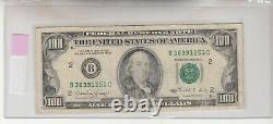 1990 (b) 100 $ Un Cent Dollars Bill Federal Reserve Note New York Ancienne Monnaie