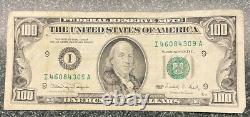 1990 (i) Projet De Loi De Cent Dollars 100 Sceau Vert Réserve Fédérale 9 Minneapolis
