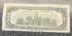1990 (k) Dallas U. S. Un Cent Dollars Bill 100 $ K74080189a Petit Visage
