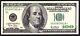 2001 Cleveland (d4) Frn Cent Dollars $100 Star Note Au+ (lot M)
