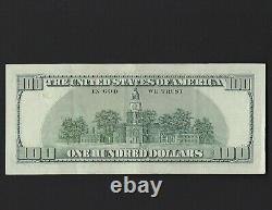 2003 A $100 Cent Dollars De La Réserve Fédérale Note Ultra Faible Nombre De Série Rare