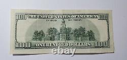 2006 $ 100 $ Bill Federal Reserve Note, Us Serial # Hb83966373k
