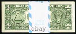 2006 $1 One Dollar Bill Notes Dallas Star Serials Gem Pack Of 100 Fr. 1933-k