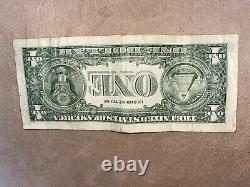 2013 $1 (un Dollar) Note Star, Bill. Numéro Sériel De Fancy Lucky 0's