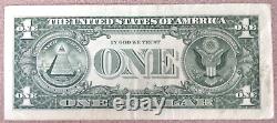 2013 One Dollar $1 Star Note B Série Rare Note De Réserve Fédérale