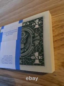 2017 G Chicago 1$ Bundle 100 Notes Non Circulées