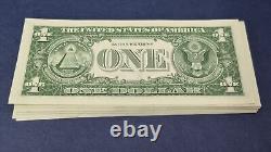 41 Billets d'un dollar consécutifs de 1963, billets de la Réserve fédérale UNC #55194