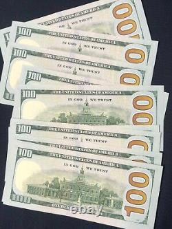 $500 ARGENT 5 Billets de 100 Dollars Série 2009 2013 2017 LE MOINS CHER SUR EBAY