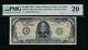 Ac 1928 1000 $ Saint Louis One Mill Dollar Bill Pmg 20 Commentaire