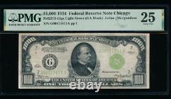 Ac 1934 1000 $ Chicago Lgs One MILL Dollar Bill Pmg 25 Commentaires