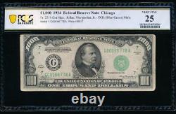 Ac 1934 1000 $ Chicago One Milland Dollar Bill Pcgs 25 Commentaire