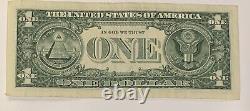Arrêt Binaire 1 $ Un Dollar Arrêt Supérieur De Bills 2017 Numéro De Série A 41414141 B