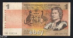Australie R-72s. (1967) Un Dollar. Coombs/randall Star Note. Préfixe Zag. Af