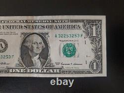 Billet d'un dollar de 1999 non circulé