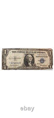 Billet d'un dollar de la série F de 1935, note bleue