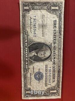 Billet d'un dollar de la série F de 1935, note bleue