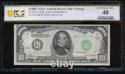 Billet de 1000 dollars de Chicago AC 1934A PCGS 40