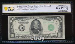 Billet de 1000 dollars de Cleveland AC 1934A PCGS 63 PPQ non circulé