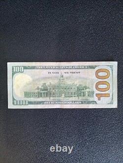 Billet de 100 DOLLARS Note de cent dollars 2009A Billet étoile de 100 dollars