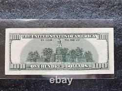 Billet de 100 dollars américains série 2006 en condition VF