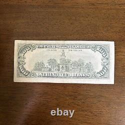 Billet de 100 dollars de 1981 C à Philadelphie Ancien design de monnaie