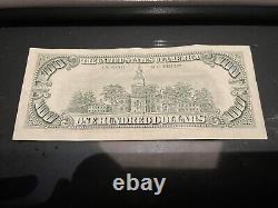 Billet de 100 dollars de 1990, style ancien