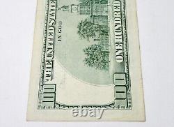 Billet de 100 dollars de 2001 - Numéro de série bas - Note fantaisie - 00 - Radar - Serre-livres Cent