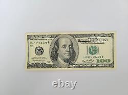 Billet de 100 dollars de 2006, Federal Reserve Note, Numéro de série HB47469299B
