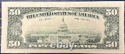 Billet de 50 dollars de 1993, ancien style de note, numéros de série consécutifs et billets UNC en parfait état
