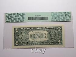 Billet de banque de la Réserve fédérale de 2003 de numéro de série fantaisie répétitif de 1$ en neuf