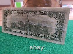 États-unis 1963 Une Note De Cent Dollars Émise Par La Banque Fédérale De St. Louis