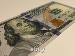 Extrêmement Rare - 2013 Un Cent Dollars 100 $ Étoile Note Projet De Loi De Réserve Fédéral