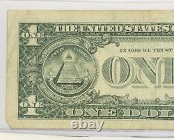 Facture d'un dollar B Solid Full Shaded In Star Note Error B10279292 FW Print